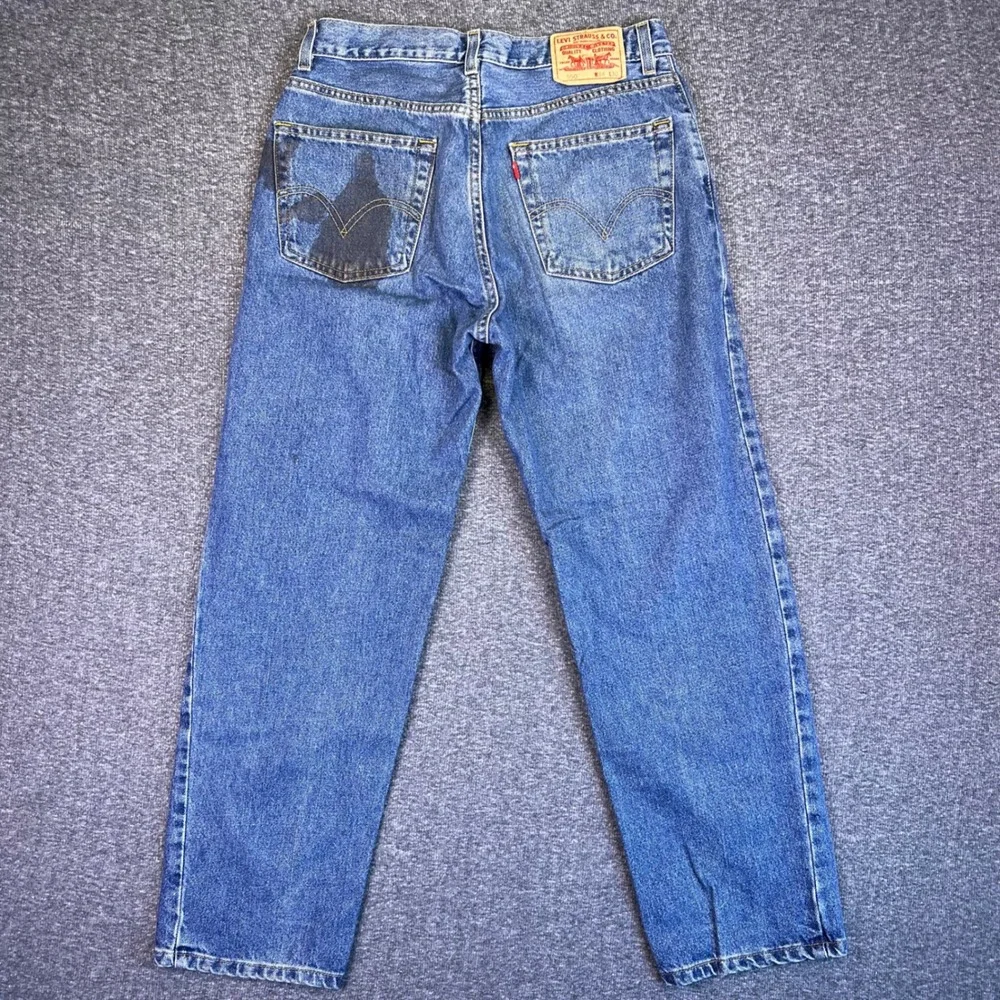 VTG Y2K Levis 550 Jeans Mens 34x30 Relaxed Tapered‎ Casual Baggy Denim Retro
